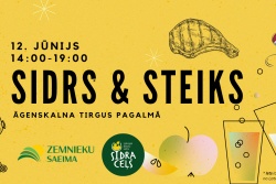 Latvijas labumi - ābolu sidrs un steiks! Lauku Ceļotājs